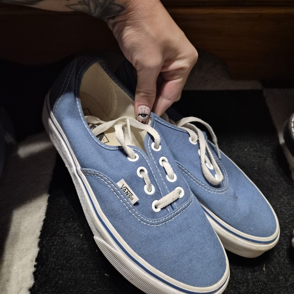 Vans Men's Classic Blue Sneakers
